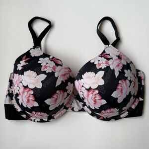 Victoria’s Secret PINK Wear Everywhere Lightly Lined T-Shirt Bra 36DD Floral